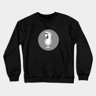 True Crime XS Toe Tag Emblem Crewneck Sweatshirt